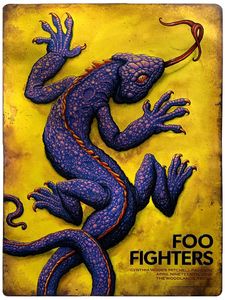 Foo Fighters Woodlands 2018 (Hand Embellished Edition)