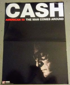 Johnny Cash Album Promotional Poster - 2002