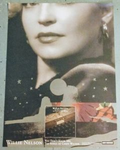 Willie Nelson Album Promotional Poster - 2006