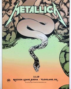 Metallica Cleveland 2019 VIP (Artist Proof)