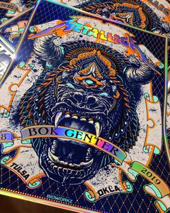 Metallica Tulsa 2019 (AP Foil Variant)