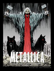 Metallica Little Rock 2019 VIP (Artist Proof)