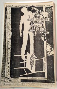 Goldenvoice Presents THE ADICTS, BAD BRAINS, ACCIDENT at The Santa Monica Civic Auditorium 1985