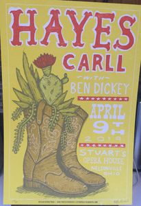 Hayes Carll Nelsonville, OH 2019