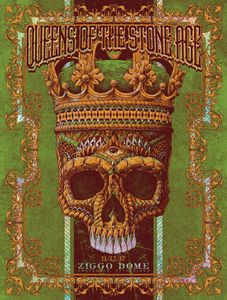 Queens of the Stone Age Amsterdam 2017 (Static Storm Foil AP Variant)
