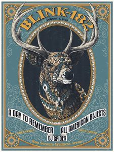 Blink-182 Greenville 2016 (Artist Proof)