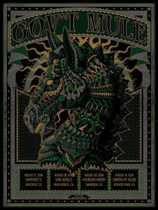 Gov't Mule California 2016 (Artist Proof)