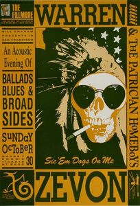 Warren Zevon San Francisco 1988