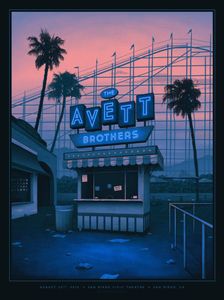 Avett Brothers San Diego 2019 (Artist Edition)