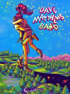 Dave Matthews Band Greenwood Village 2019 (Night 1) (Artist Foil Edition)