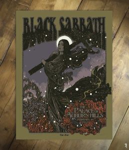 Black Sabbath Auburn Hills 2016 (Artist Proof)