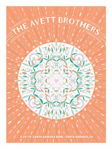 Avett Brothers Santa Barbara 2019 (Show Edition)