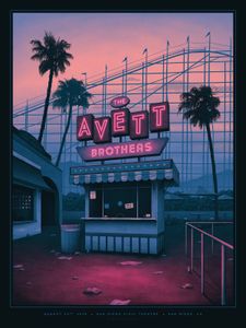 Avett Brothers San Diego 2019 (Pink Edition)