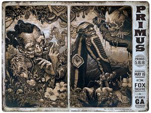 Primus Atlanta 2018 (Sepia Hand Embellished Edition)