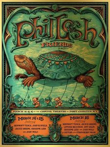 Phil Lesh & Friends Port Chester 2019 (Gold Foil Edition)