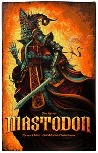 Mastodon San Diego 2019 (Show Hand Embellished Edition)