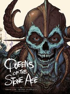 Queens of the Stone Age Los Angeles 2018 (Show Foil Edition)