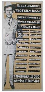 Billy Block's Western Beat Nashville 2001