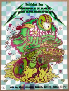 Metallica Moscow 2019 (Foil Edition)