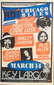 Professor Blues Revue Proudly Presents Hot Chicago Blues Portland