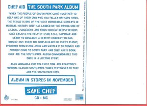 Chef Aid The South Park Album (Chef Silhouette)