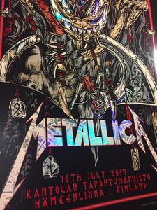 Metallica Hameenlinna 2019 (AP Foil Variant)