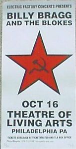 Billy Bragg and The Blokes Philadelphia 2000