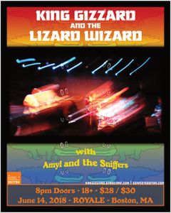 King Gizzard And The Lizard Wizard - Boston 2018
