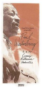 Paul Westerburg Nashville 2005