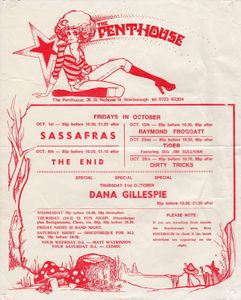 The Penthouse Fridays in October 1976