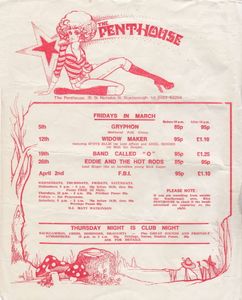 The Penthouse Fridays in March 1976