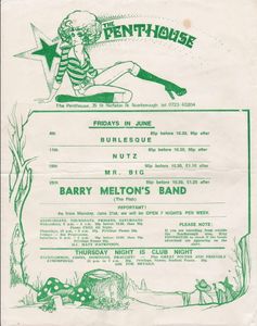 The Penthouse Fridays in June 1976
