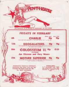 The Penthouse Fridays in February 1976