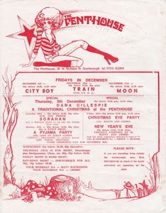 The Penthouse Fridays in December 1976