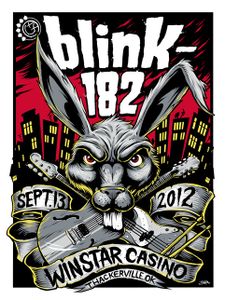 Blink-182 Thackerville 2012 (Artist Proof)