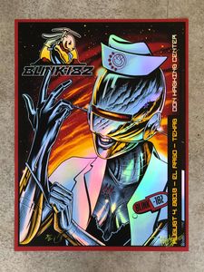 Blink-182 El Paso 2019 (AP Rainbow Foil Variant)