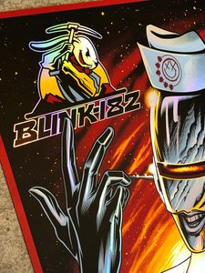 Blink-182 El Paso 2019 (AP Rainbow Foil Variant)