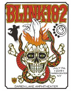 Blink-182 Darien Center 2019