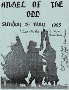 ANGEL OF THE ODD in Santa Monica, Ca. (1985)