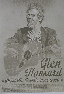 Glen Hansard World Tour 2016
