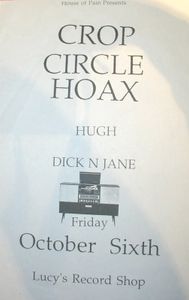 Crop Circle Hoax, Hugh, and Dick N Jane