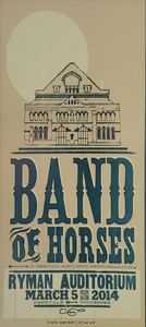 Band of Horses Nashville 2014