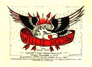 Willie Nelson Salina 2005