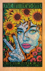 Dave Matthews Band George 2019 (Night 2) (Wood Grain Edition)