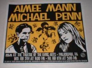 Aimee Mann / Michael Penn Philadelphia 2000