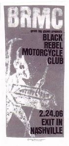 Black Rebel Motorcycle Club Nashville 2006