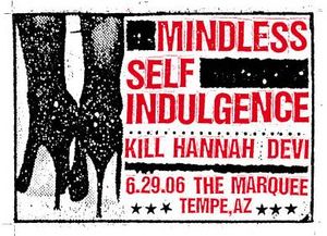Mindless Self Indulgence Tempe 2006