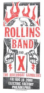 Rollins Band / X Philadelphia 2006