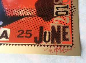 Nine Inch Nails Paris 2018 (AP Foil Variant)