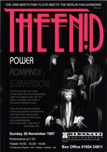 The Enid gig flyer (1997)